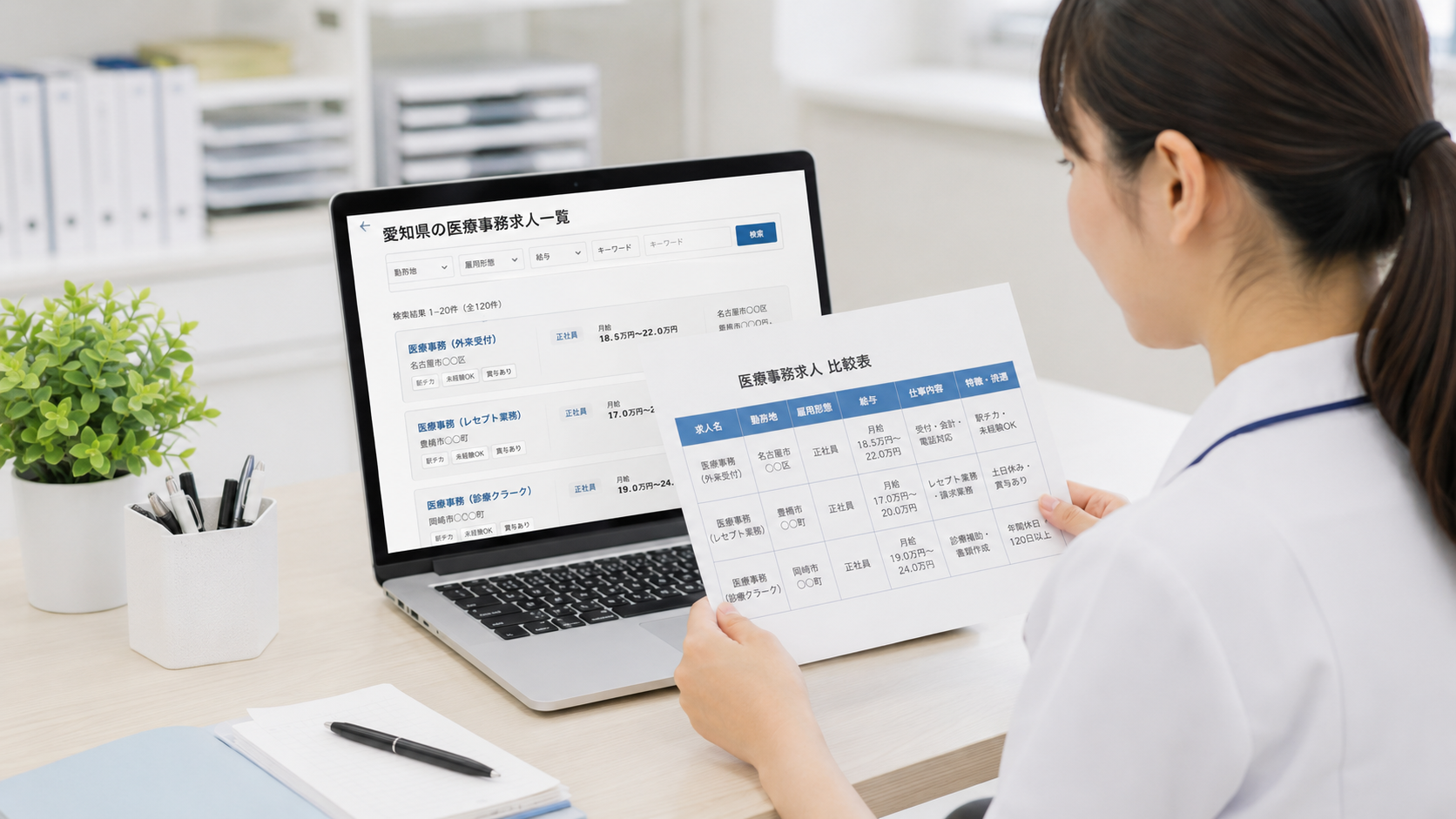 正社員・パートなど働き方の比較