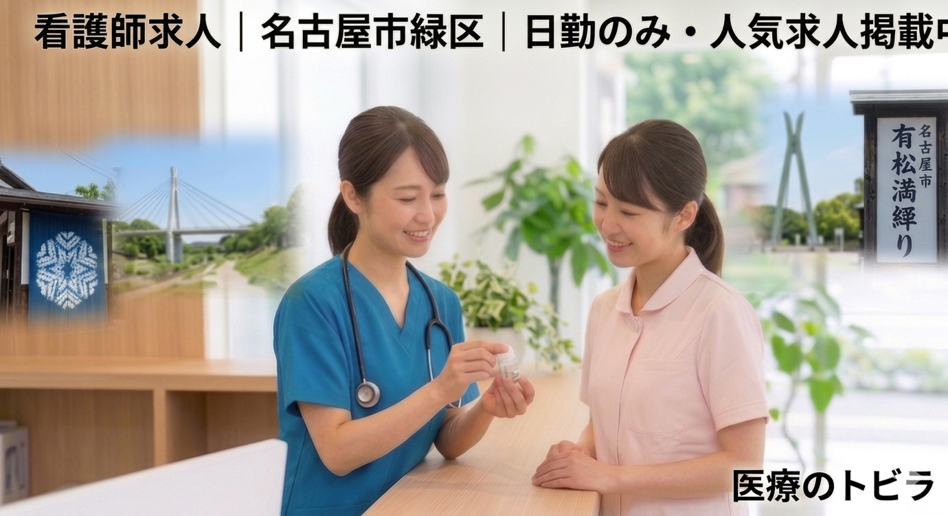 看護師求人｜名古屋市緑区｜日勤のみ・家庭と両立しやすい求人あり