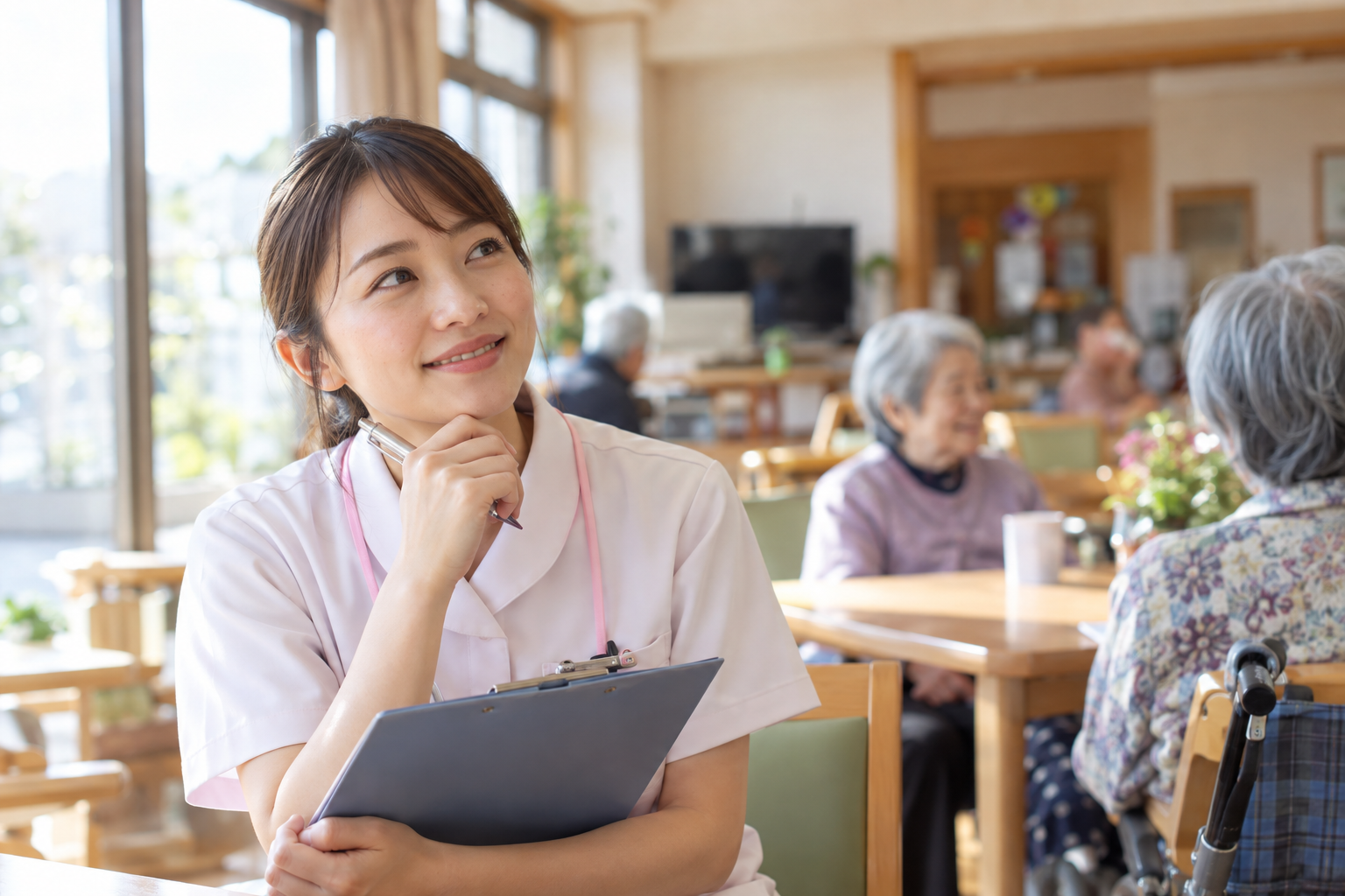 デイサービスで働く看護師の仕事内容｜病院勤務との違い