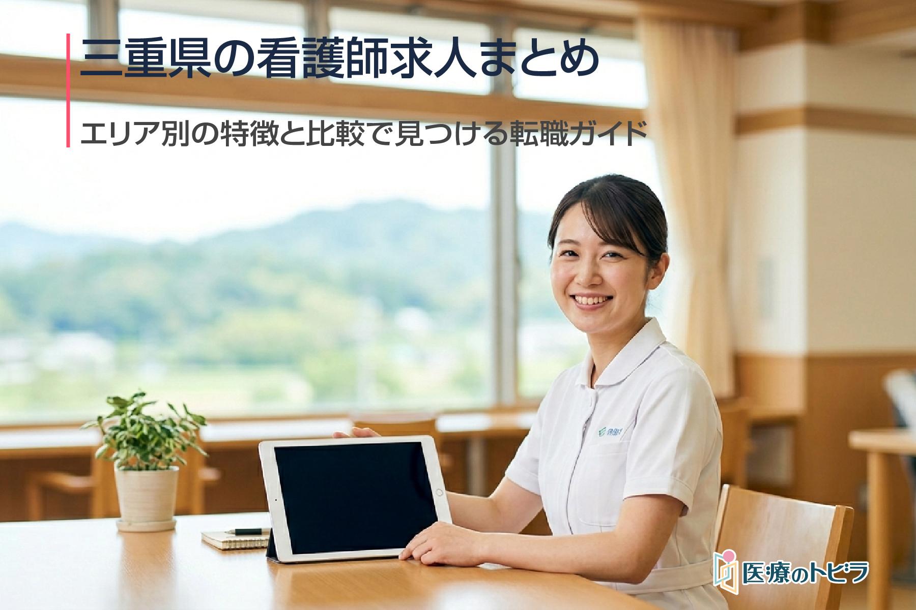 三重県の看護師求人まとめ｜エリア別の特徴と比較で見つける転職ガイド
