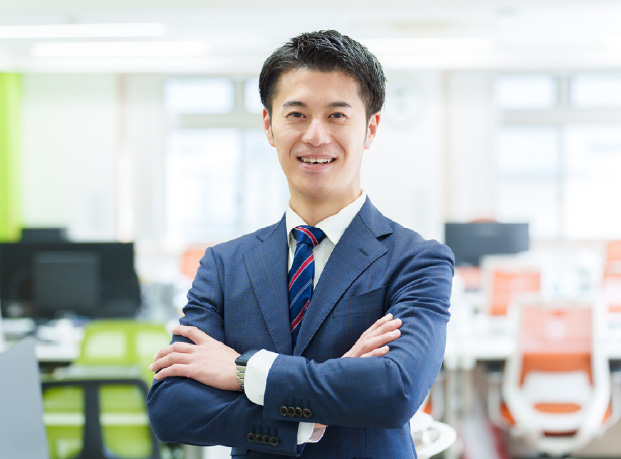 自信に満ちた男性